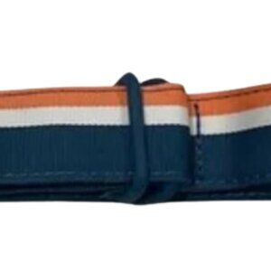 Vineyard Vines Kids M Blue and Orange belt 33.5"